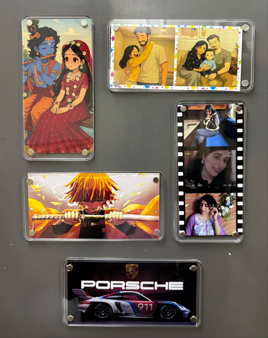 Acrylic frame fridge magnet(1pc.)