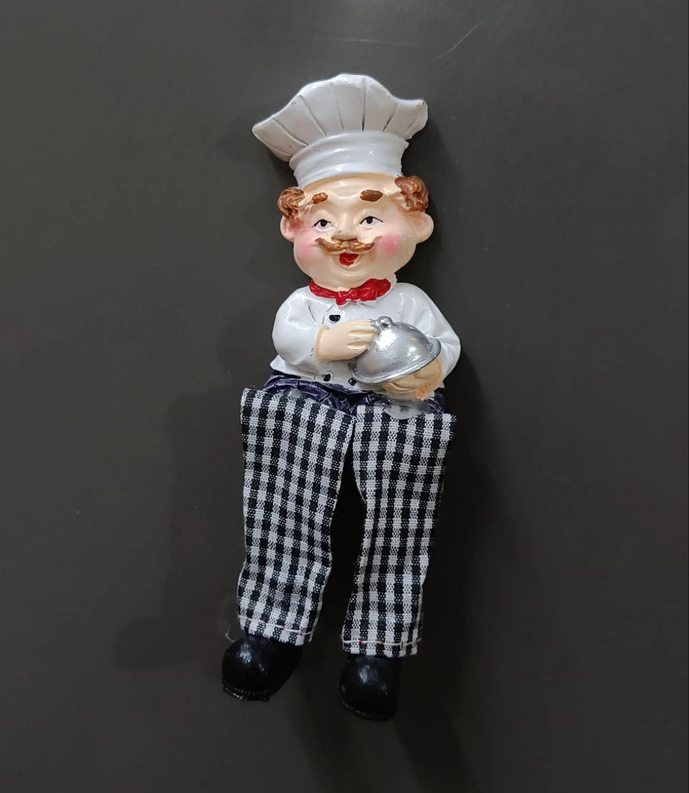 Chef miniature fridge magnet(1pc.)