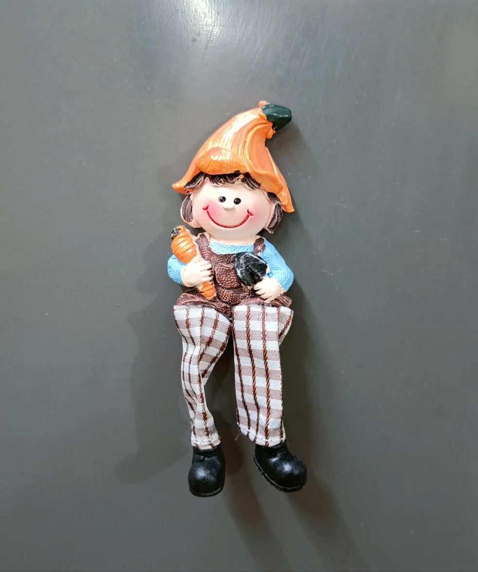Doll miniature fridge magnet