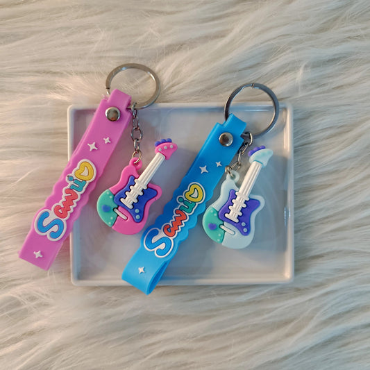 Guitar keychain