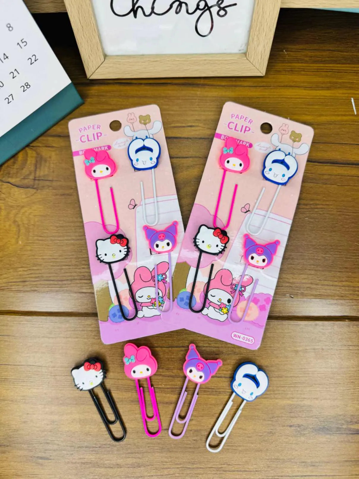 Cute Paperclip Bookmarks(1 Pack)