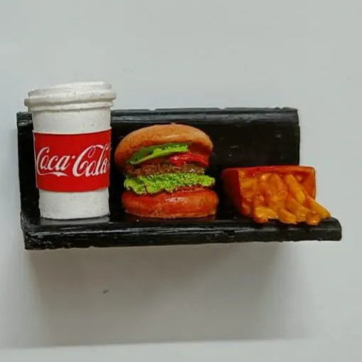 Burger & Fries Magnet