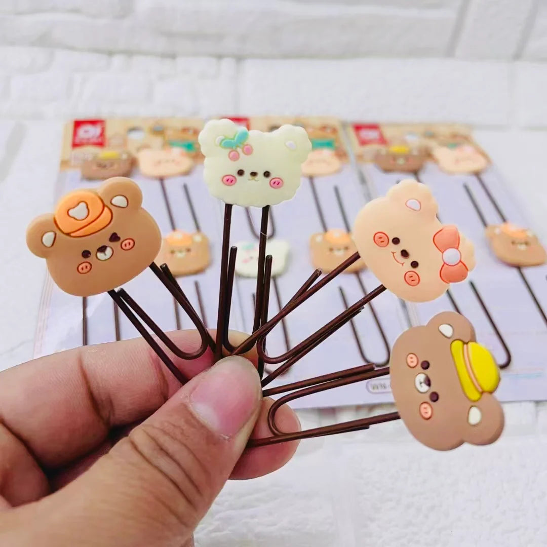 Cute Paperclip Bookmarks(1 Pack)