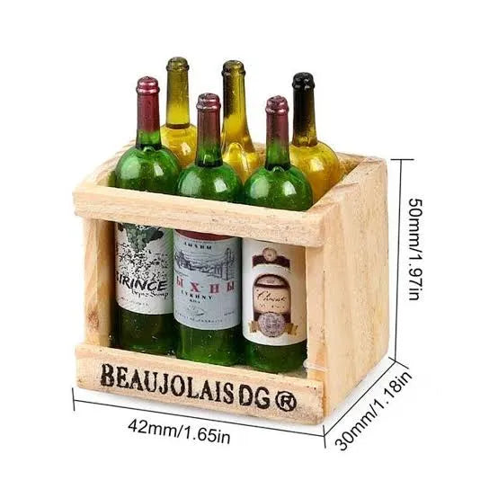 Wine Bottle Fridge Magnet