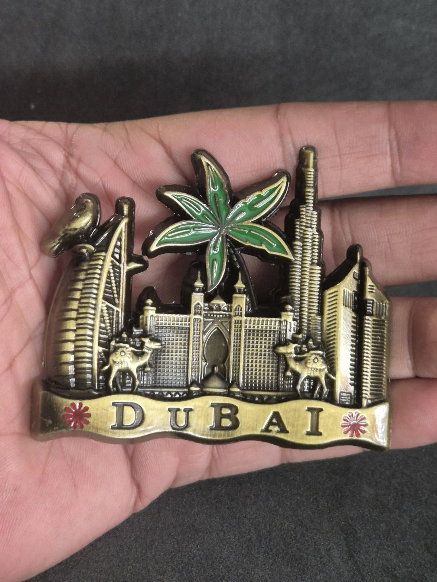 Dubai souvenir magnet