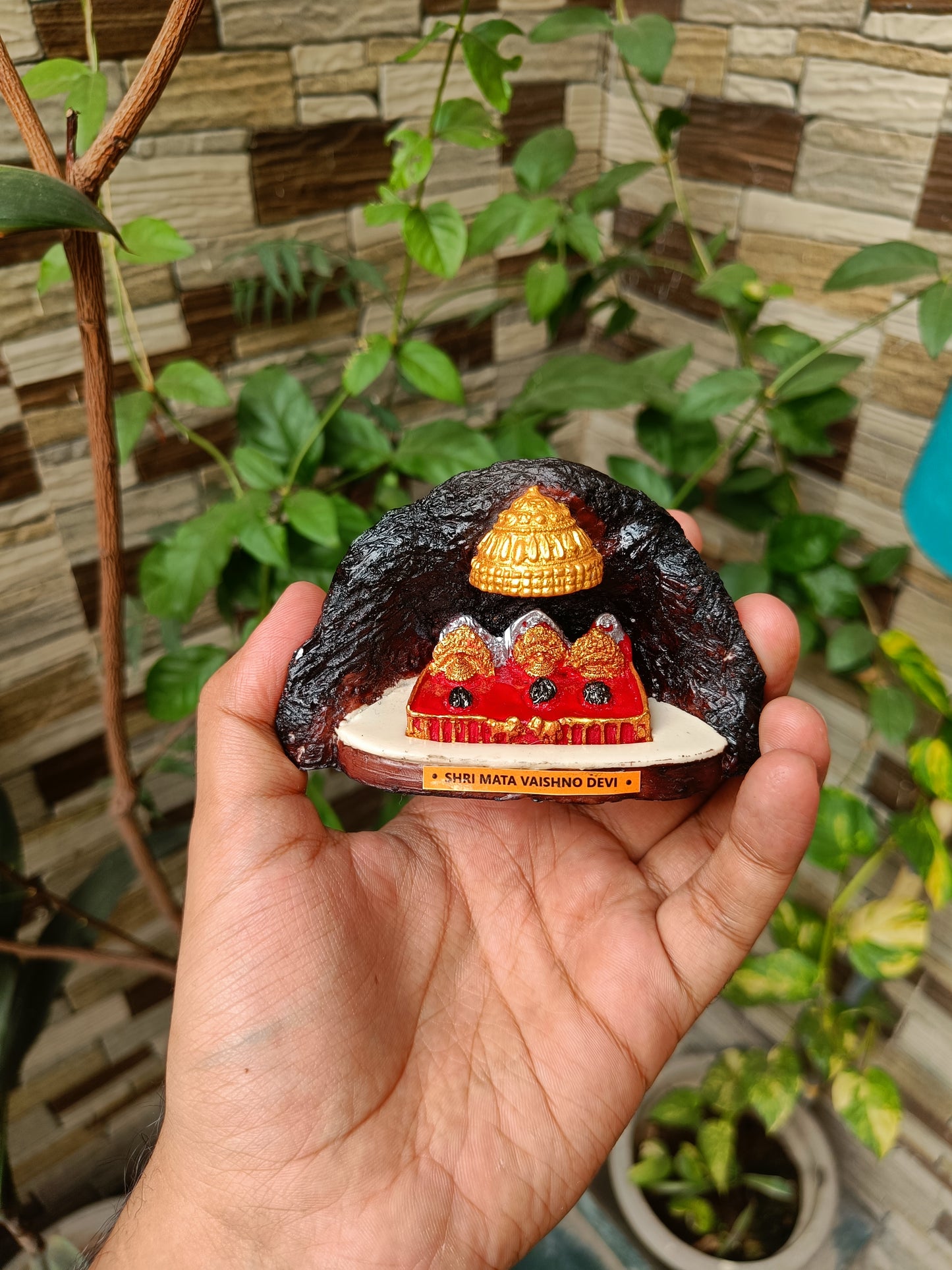 Vaishno devi miniature for car dashboard/Mandir/gifting