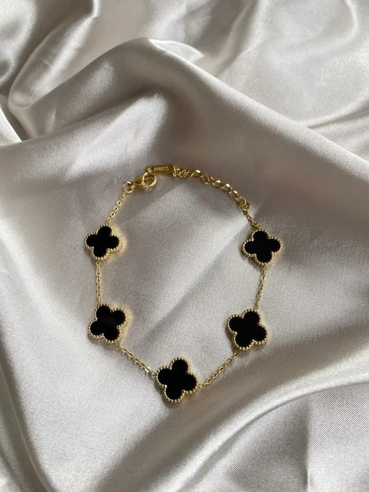 Clover bracelet anti tarnish(1 pc.)