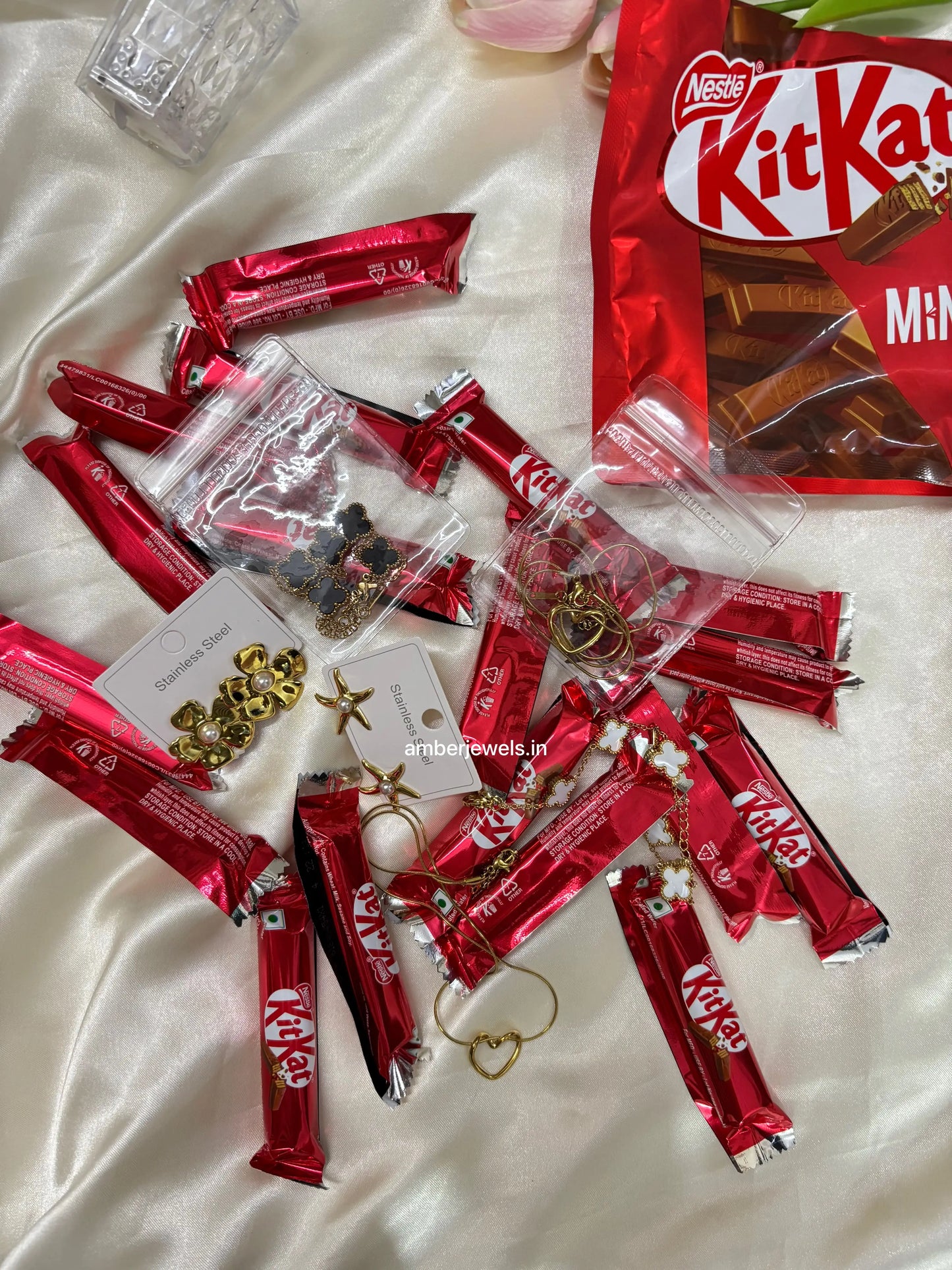 Kitkat chocolate mystery jewellery hamper