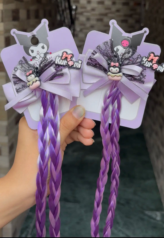 Kuromi hair clips(1 pc.)