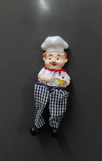 Chef miniature fridge magnet(1pc.)