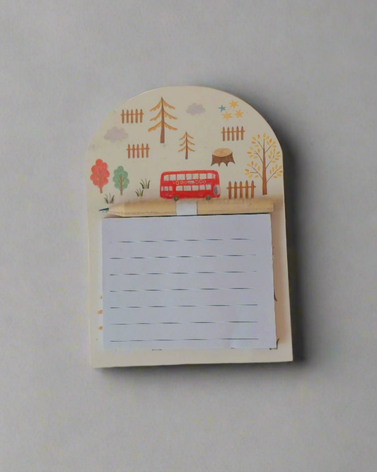 Magnetic memo pad/notepads