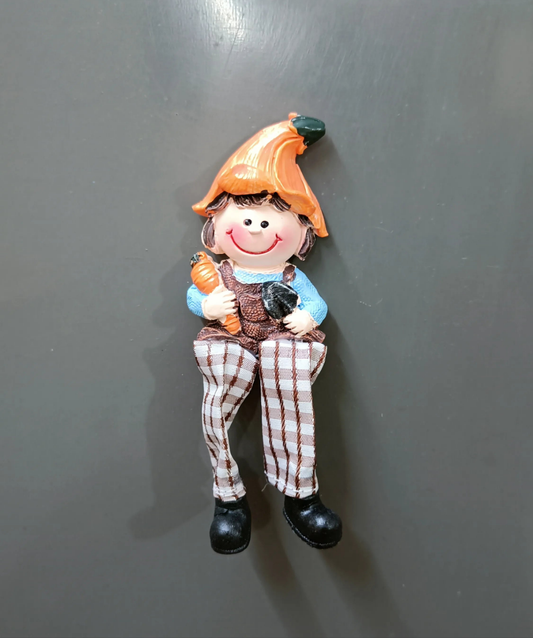 Doll miniature fridge magnet