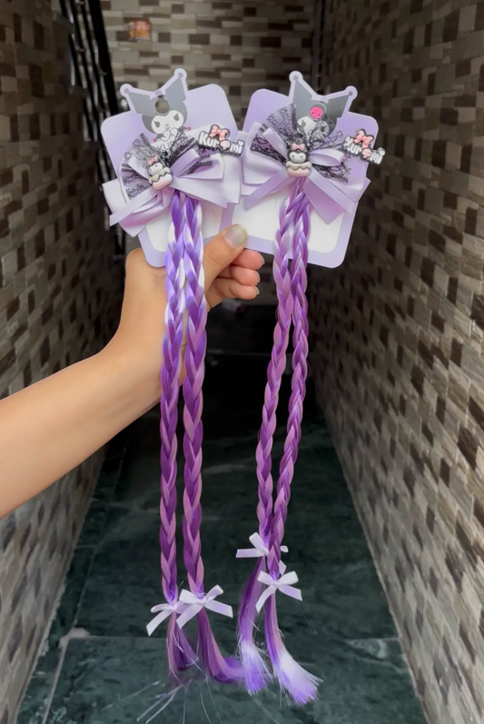 Kuromi hair clips(1 pc.)