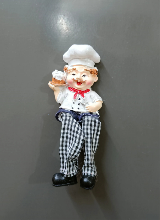 Chef miniature fridge magnet(1pc.)