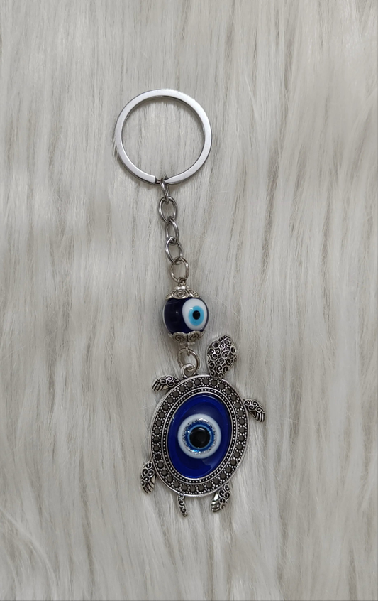 Evil eye keychain