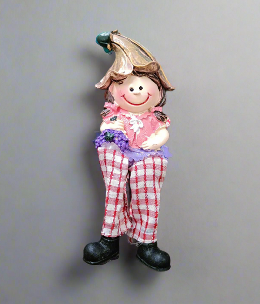 Doll miniature fridge magnet