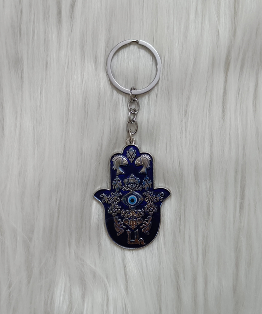 Evil eye keychain