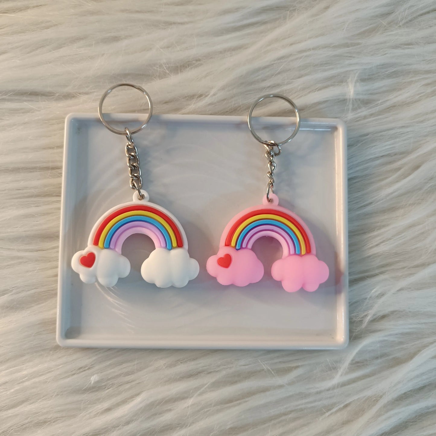 Rainbow keychain