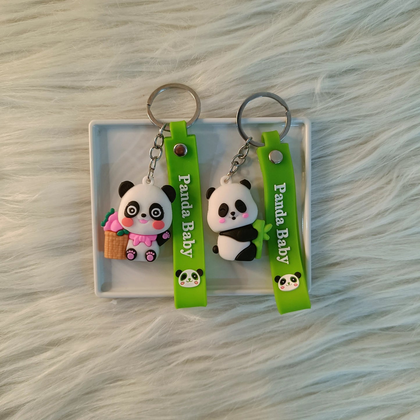 Panda keychain