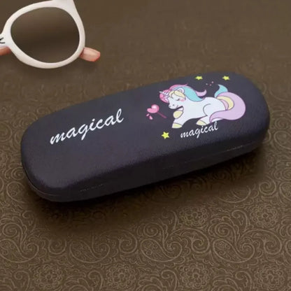 Unicorn theme Eyeglasses Case