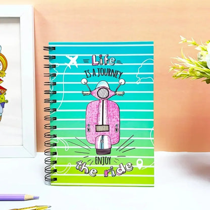 Hardbound spiral A5 Notebooks