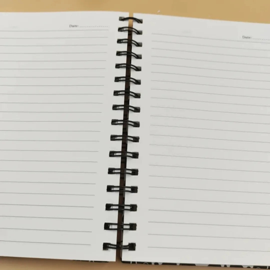 Hardbound spiral A5 Notebooks