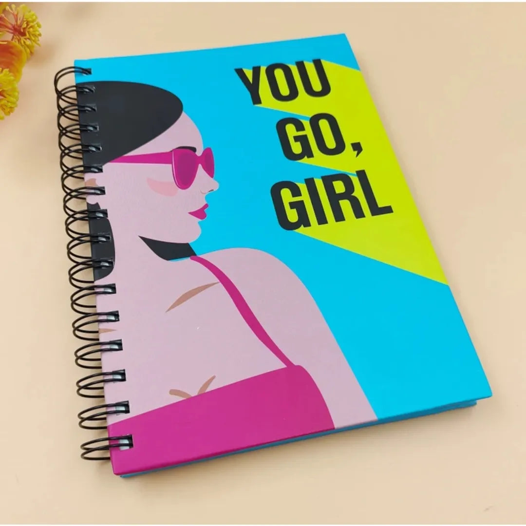 Hardbound spiral A5 Notebooks