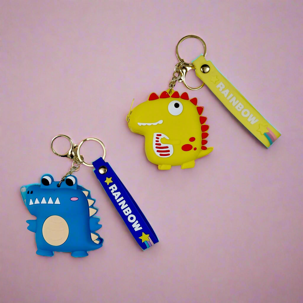 Dino Theme Coin Pouches