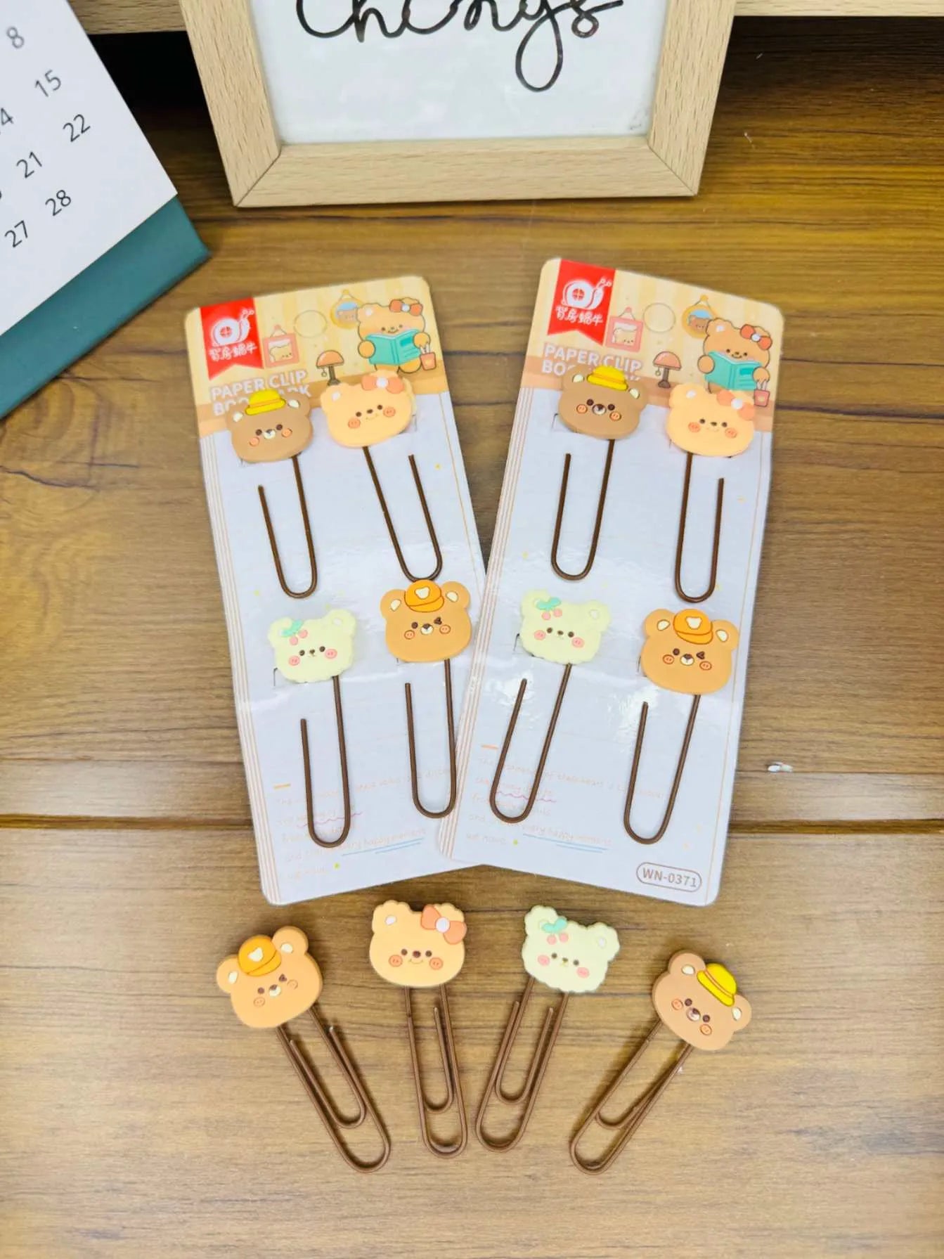 Cute Paperclip Bookmarks(1 Pack)
