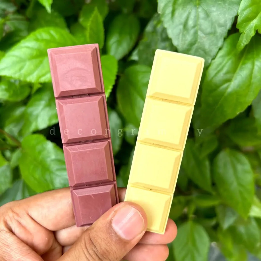 Chocolate shape erasers