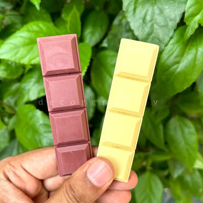 Chocolate shape erasers