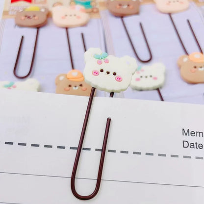 Cute Paperclip Bookmarks(1 Pack)