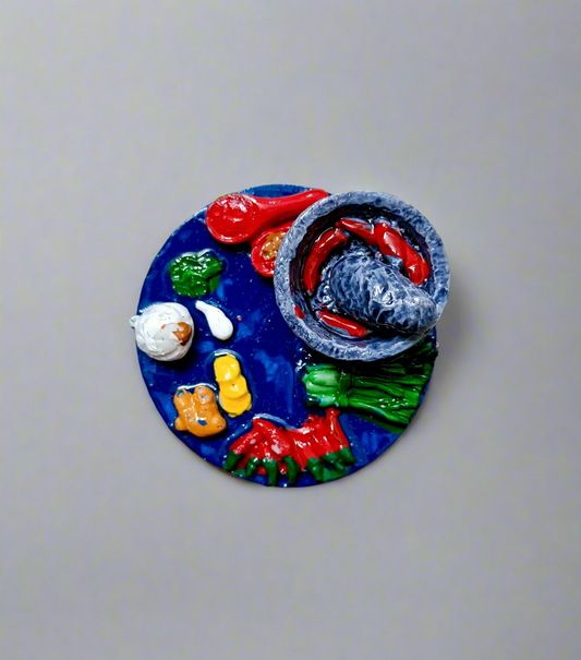 Chatni platter magnet