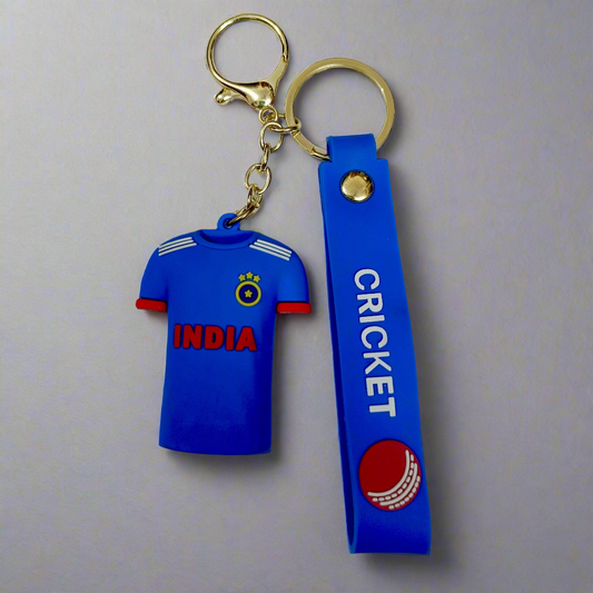 Dhoni jersey keychain
