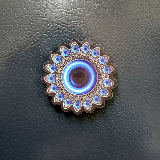 Evil eye MDF magnet