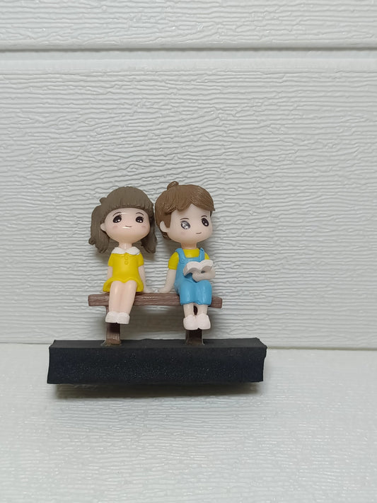 Doll pair miniature magnet