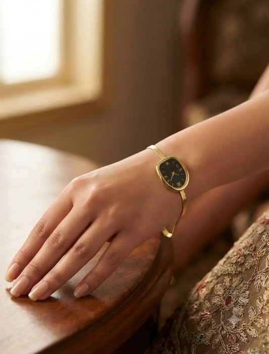 Anto tarnish watch shape bracelet (1pc.)
