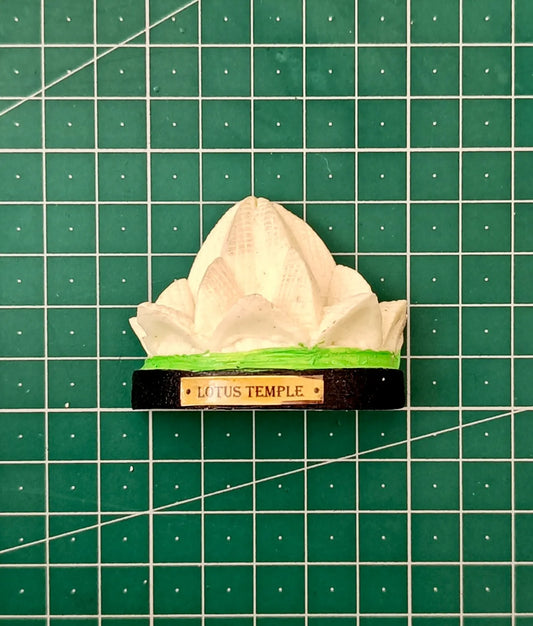 Lotus temple magnet