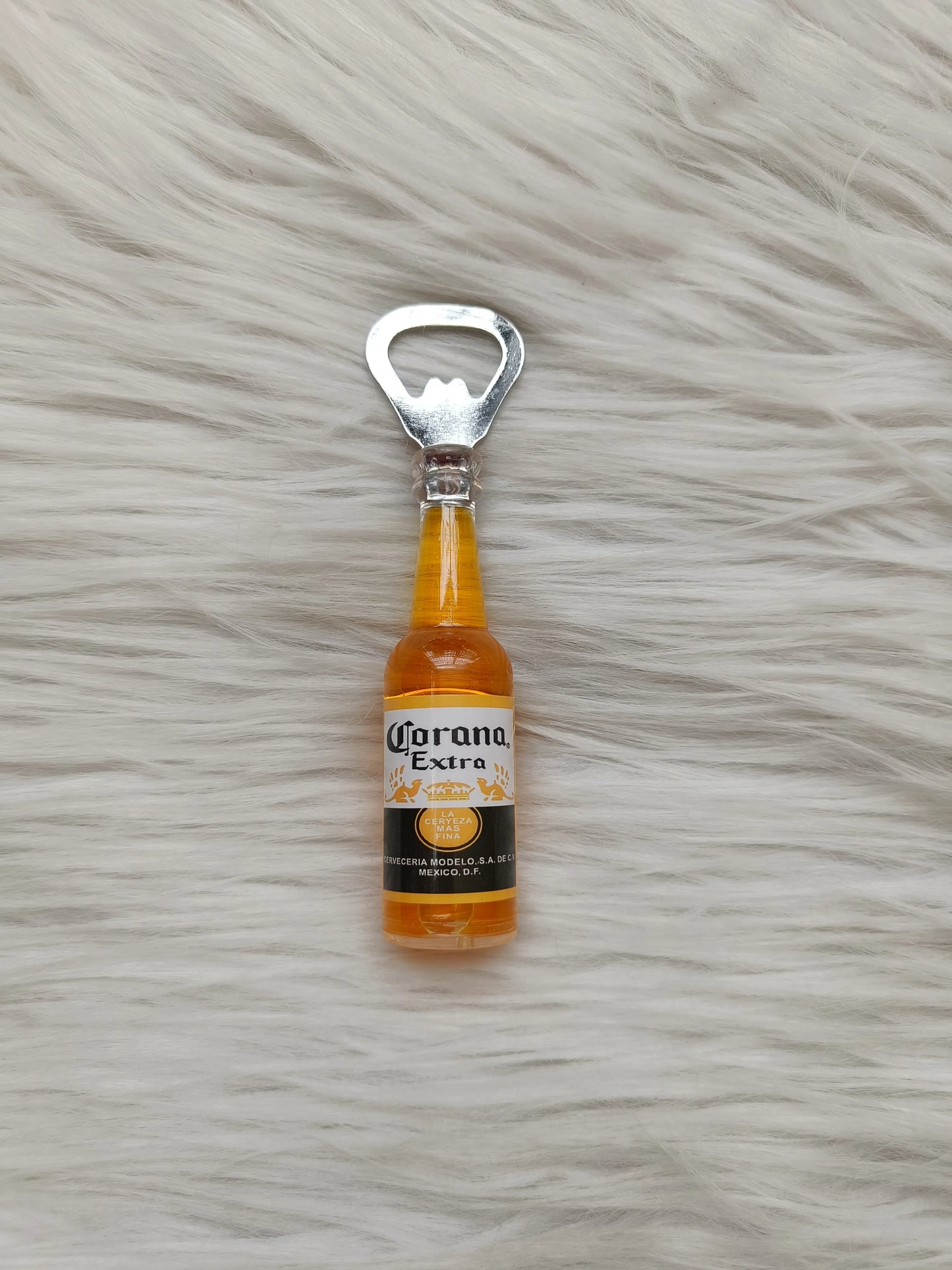 Beer bottle opener magnet
