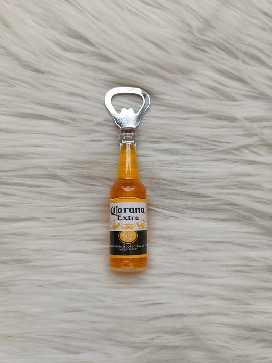 Beer bottle opener magnet