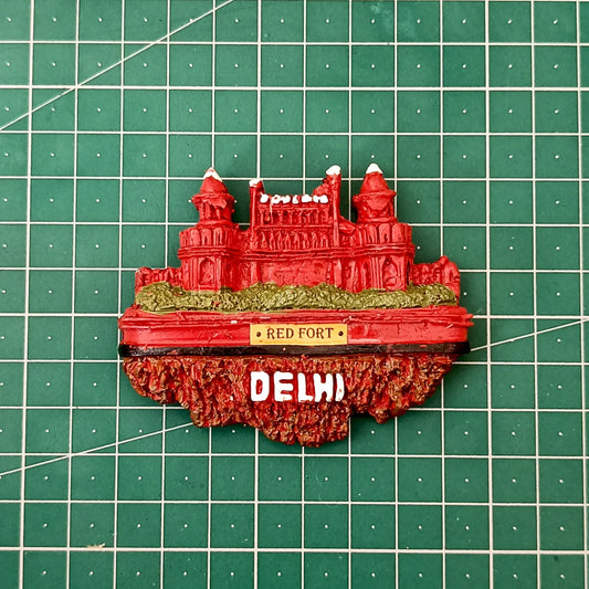 Red fort magnet
