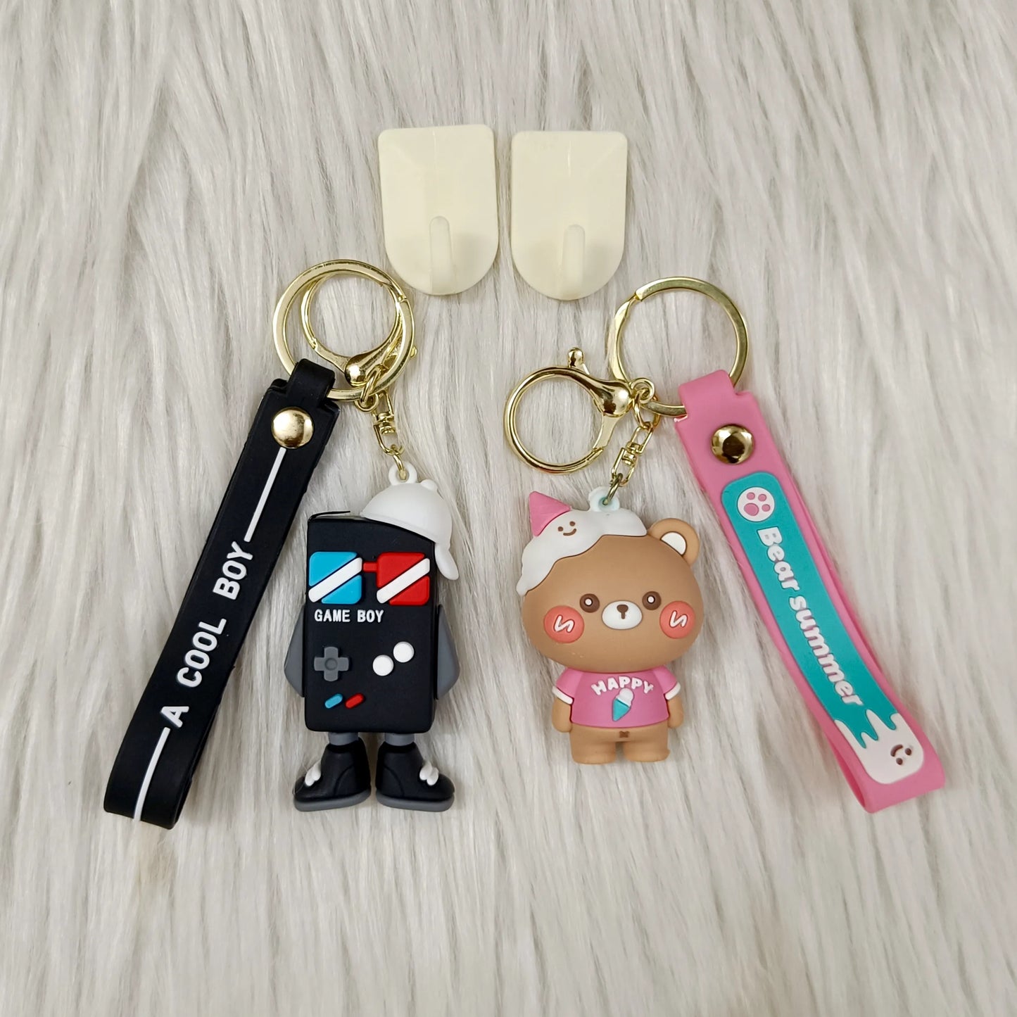 Couple keychain set