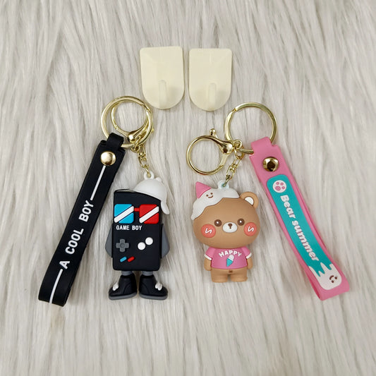 Couple keychain set