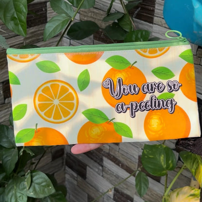 Multipurpose pouches with fruit fragrance