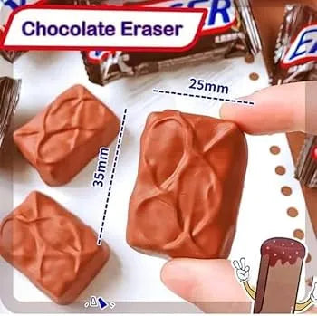 Chocolate shape Eraser (1 pc.)