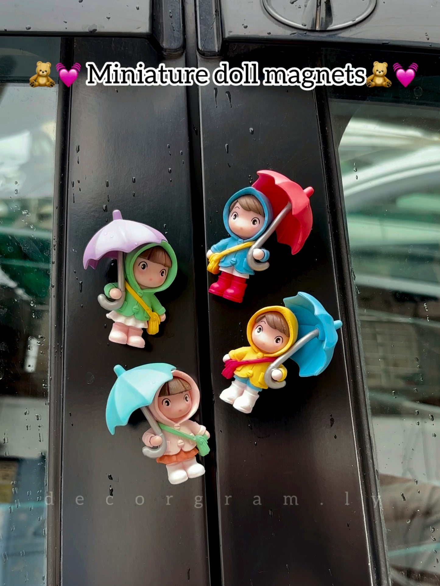 Miniature doll fridge magnet (1 pc.)
