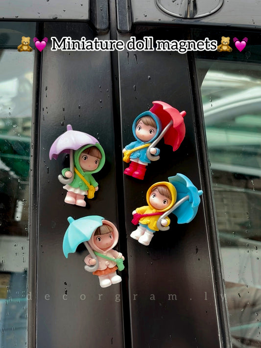 Miniature doll fridge magnet (1 pc.)