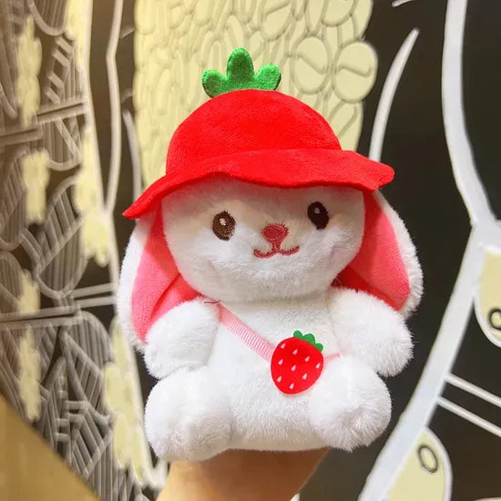 Bunny plushie keychain