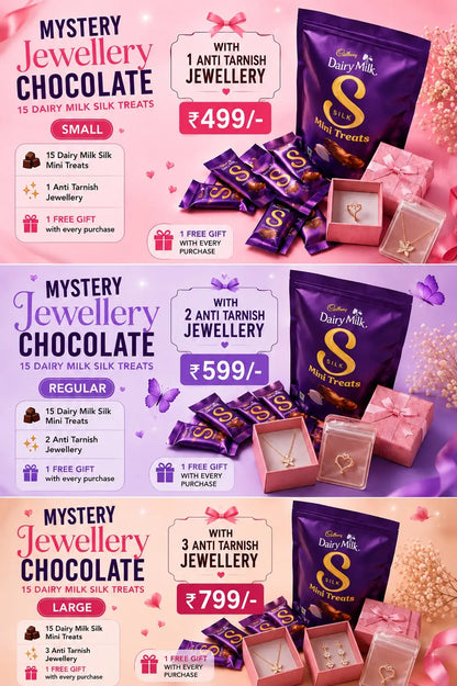 Mystery jewellery chocolate hamper