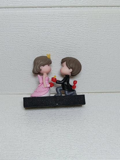 Doll pair miniature magnet